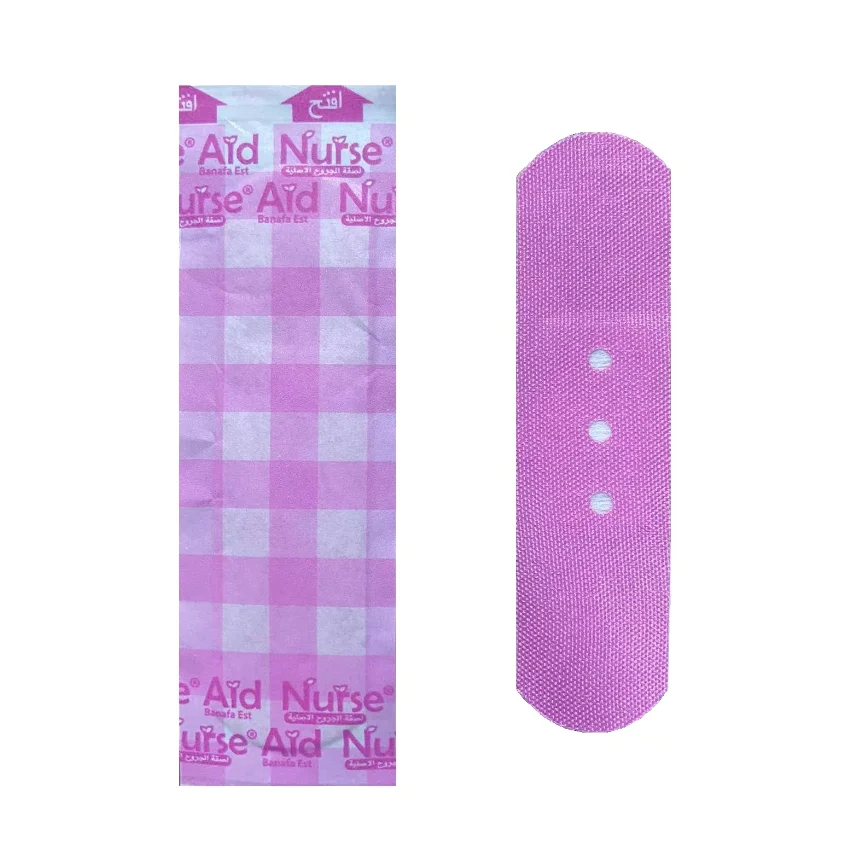 Santavik Breathing 3 Holes Adhesive Fabric Bandage Wound Band Aid First Aid Plaster