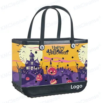 2025 Hot Sale Rubber Women Kids Small Bag Beach Storage Handbags DIY Charms EVA Tote Bag Cute Mini Bag MHY