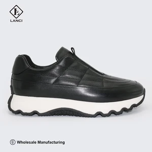 LANCI Sneaker Manufacturers for Men Shoes with Custom logo Using Real Leather for Custom Sports Shoe Manufacturer