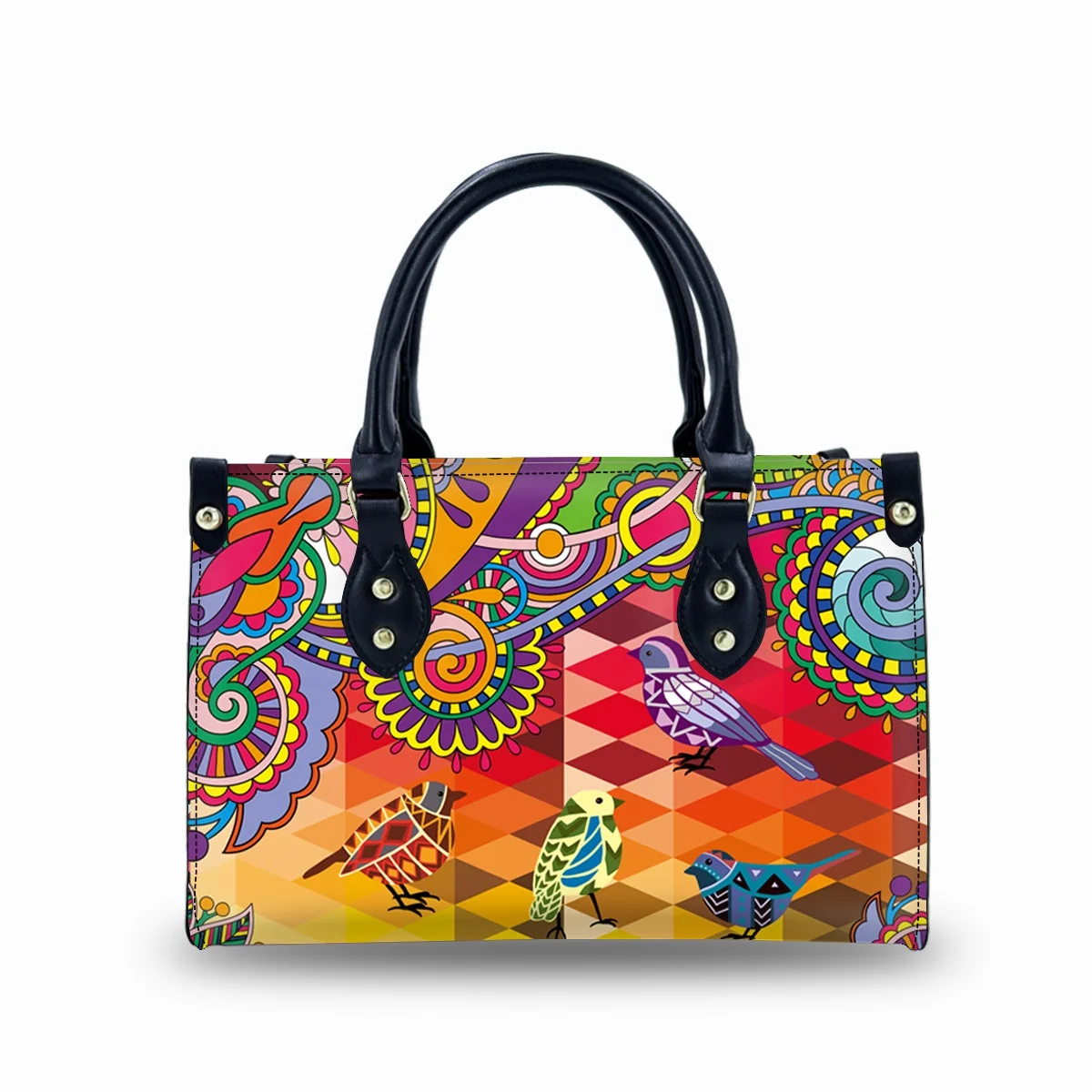 New Trendy Design Women'S Handbags Anti-theft Buckle Color
