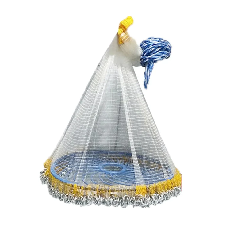 Frisbee Cast Net Superior Quality for Outdoor Fishing