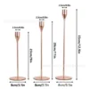 Set tre pezzi in oro rosa