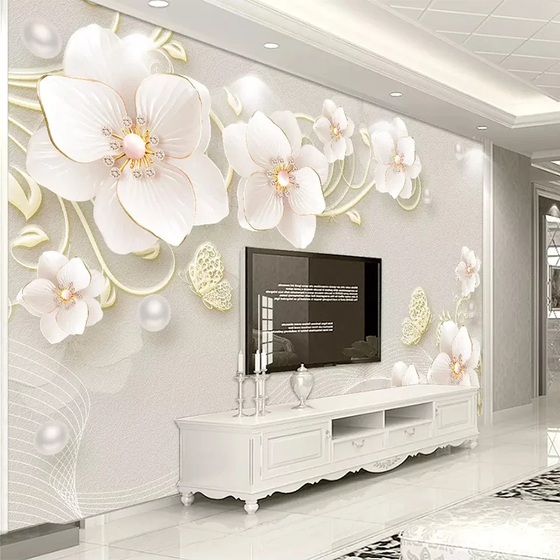 TANYANG Papel de parede personalizado mural 3D salão de beleza