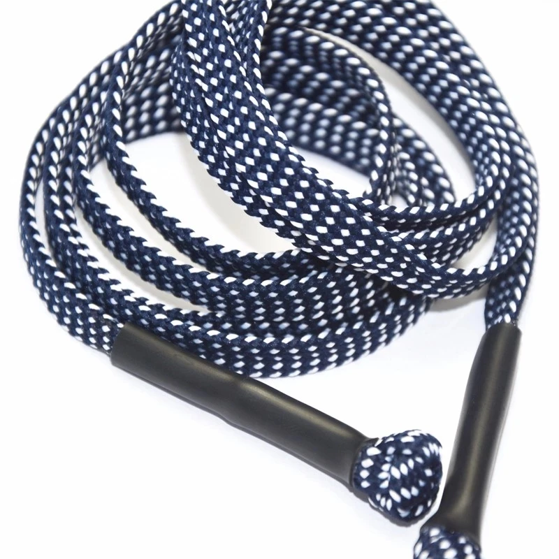 Draw Cord with Heat Shrink Tubing Knot Hoodie Rope Flat End Plastic Round String Shrinkable Tube Garment Drawcord