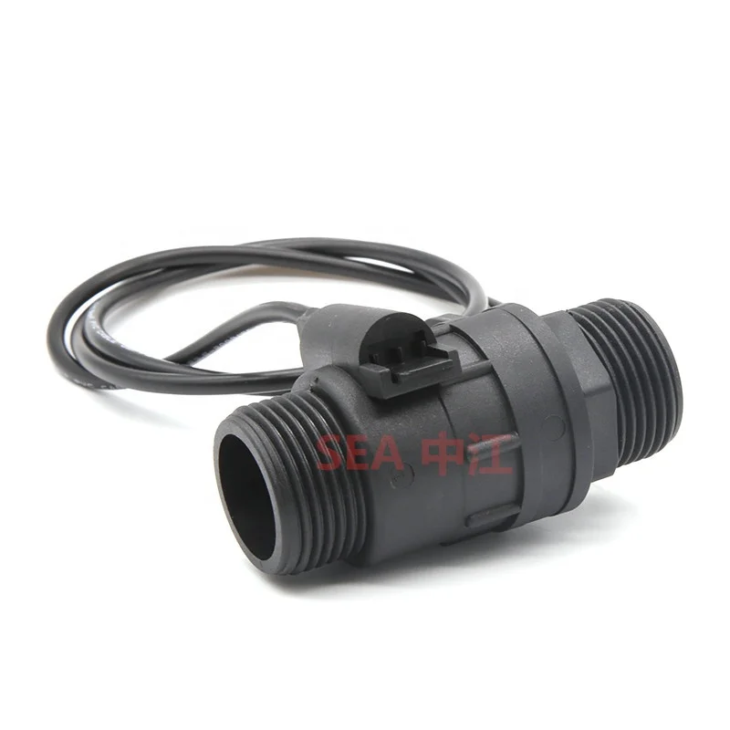 ZJMAZ-25 G1'' Removable Water Sensor 1-50L/min Flow Rate Nylon Inlet Thread Turbine Switch  OEM Supported for Liquid