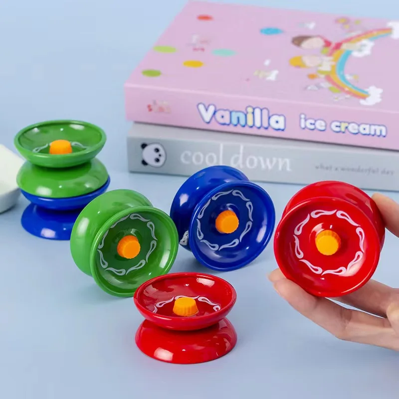 Alloy Yo-yo yoyo Boy Burst Spin Yo-yo Line Control Toys