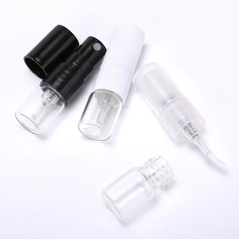 MUB Perfume Bottle Samples Clear 1ml to 5ml Glass Vials