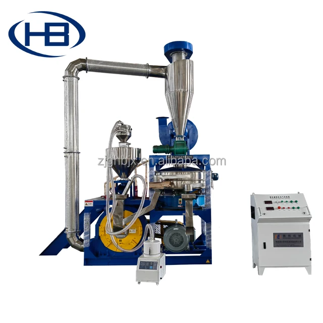 High-Capacity Disc Type Plastic Pulverizer plastic grinder machine for Large-Scale Plastic Manufacturing