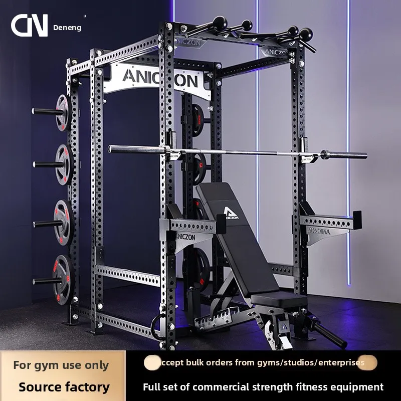 Gym Rack Fitness Equipment Home-Use Squat Rack Multi-Functional Commercial Smith product detail 3