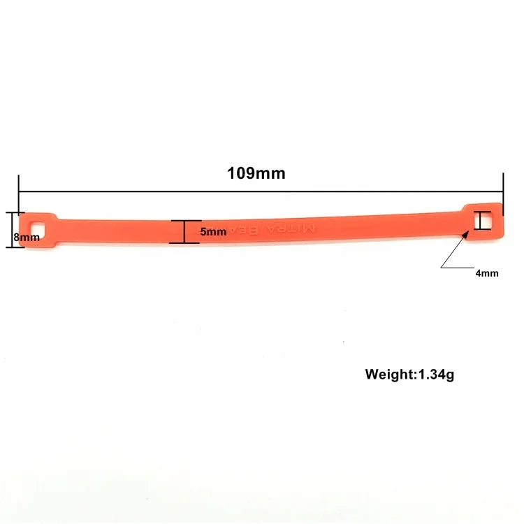 
Пользовательские прямые красные силиконовые резинки хорошего качества 