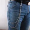 White K triple-layer trouser chain