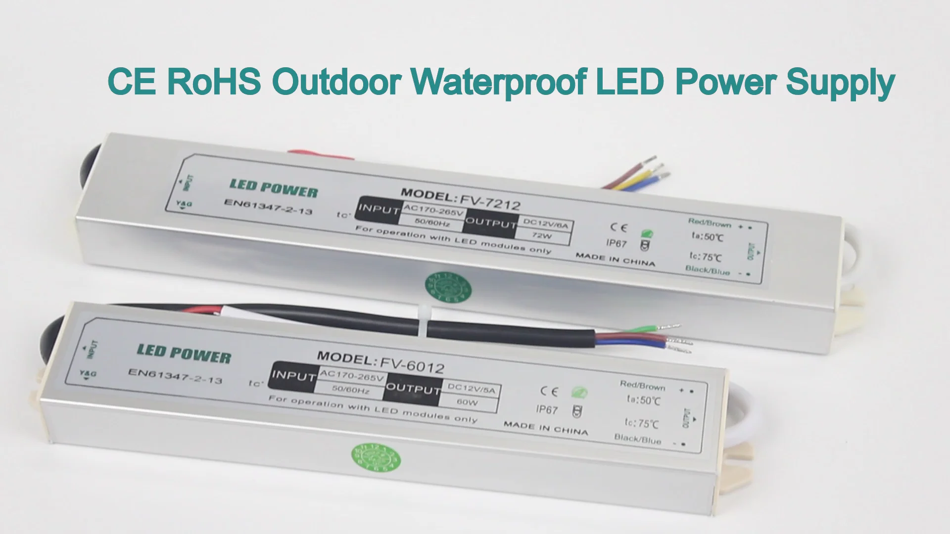 Waterproof Ce Ukca 12v 60w Ac100-240vac Ultra Thin 12v 24v Led Strip ...