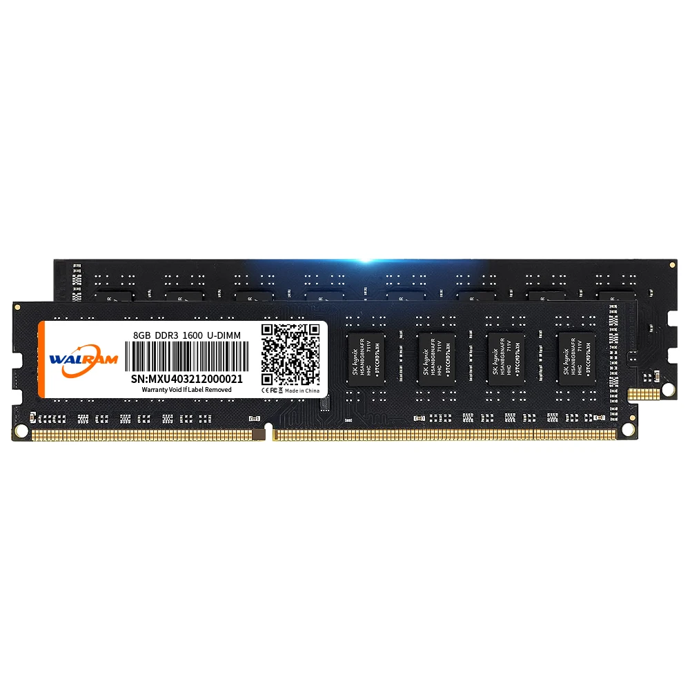 Walram DDR3 4GB/8GB 1600MHz Desktop Memory, Suitable for Gaming/Office Use