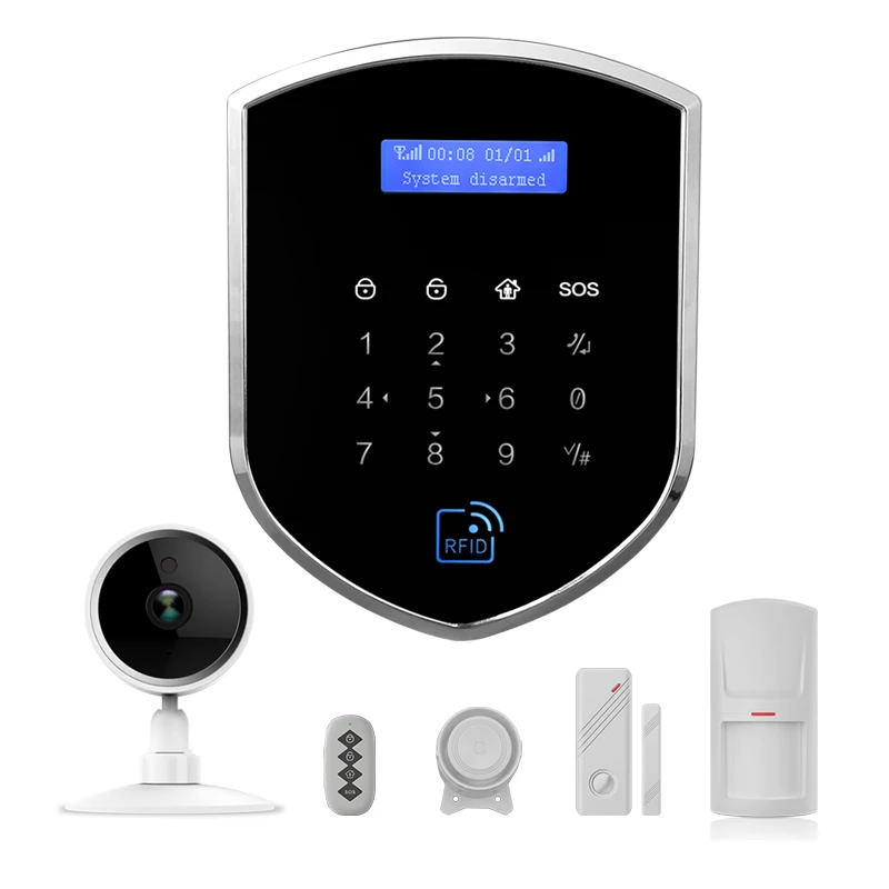 Ring Camera Alarma Hogar Wolf Guard WT4R WiFi/GSM 4G Con