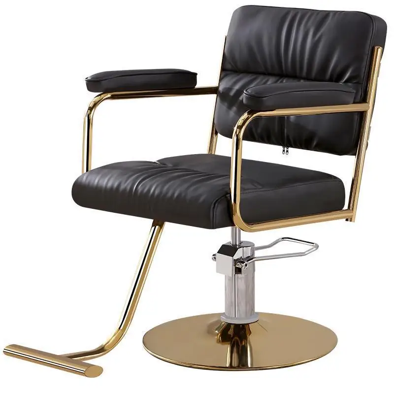 美容室椅子 回転 手動リフトアップ式 71e2lgZVdVL._AC_UF350,