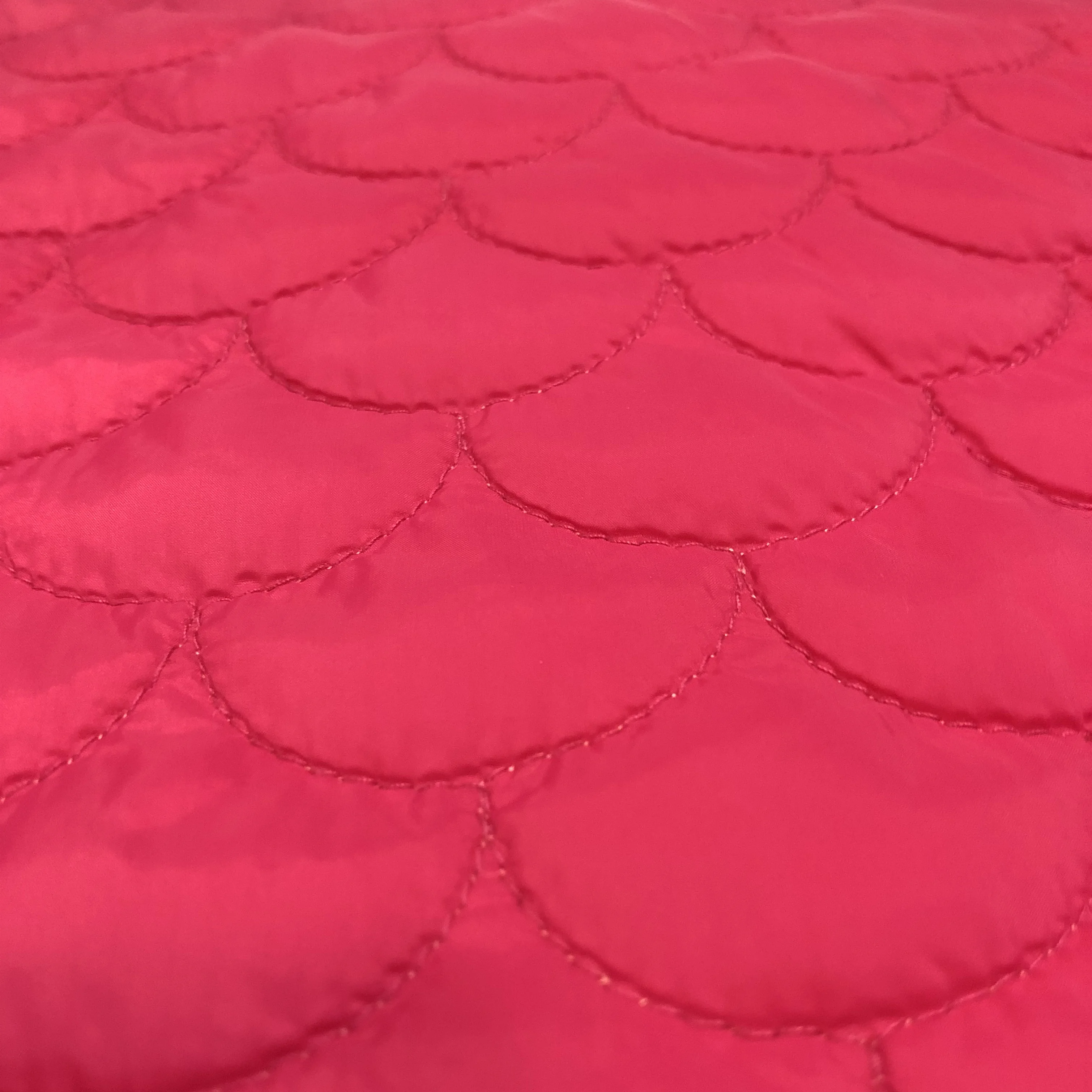 High Quality Polyester Pongee Quilted Padding Fabric For Down Jackets