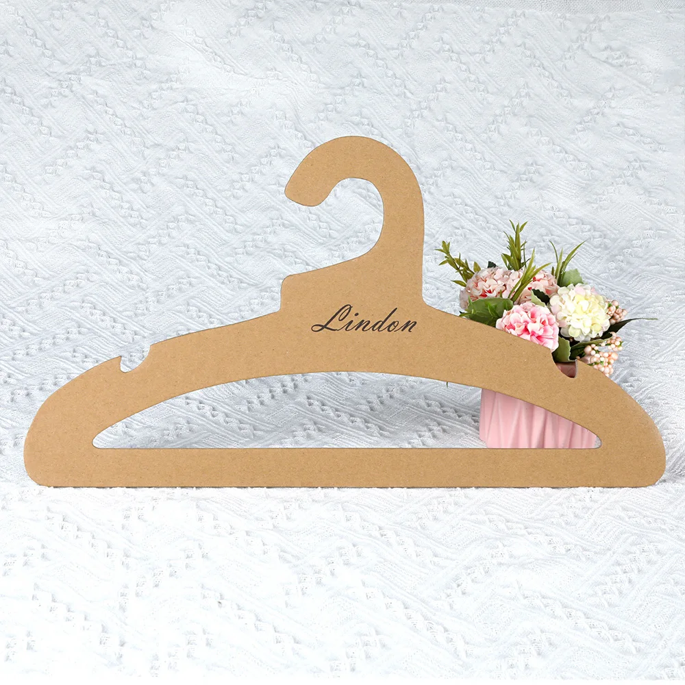 Lindon Adult Eco Recyclable Paper Cardboard Shirt Hangers Recycle Coat