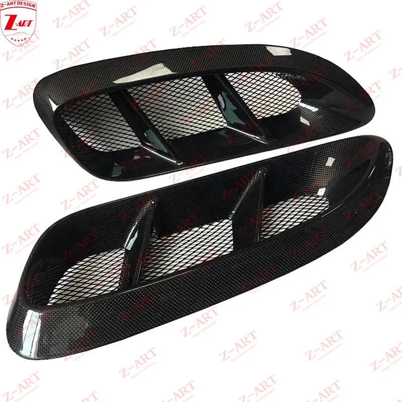 🌬️ Cubiertas De Ventilación Laterales De Carbono Seco Para Porsche 718 Boxster/Cayman (2017-2022) – GTS Style