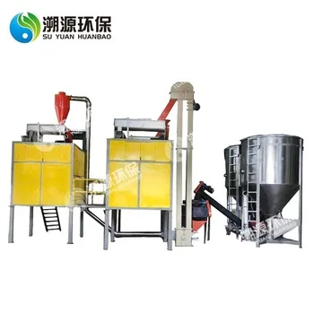 New Technology Mixed Plastic Waste PET PVC Flakes Recycling Sorting