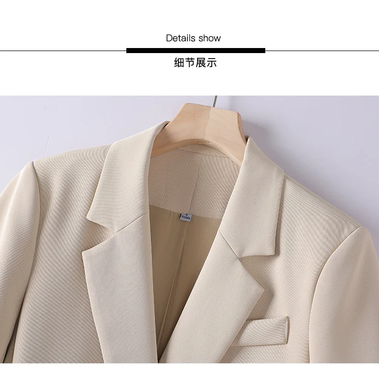 High Quality Female Casual Small Suit Jacket for Spring Commuter Wear Korean Slim Suit New Temperament Women's Suits Blazers