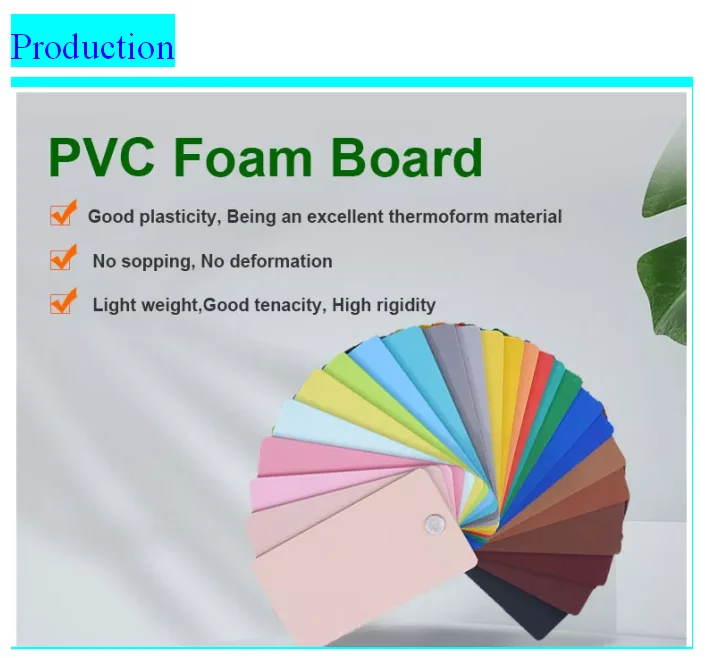 waterproof PVC wall panel PVC foam board 1220*2440