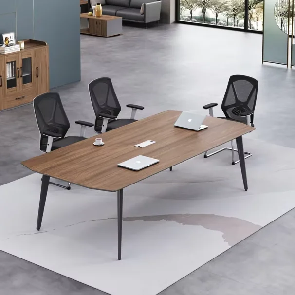 Meeting Room Table Set Design Presidential Meeting Table Minimalist Foldable Wood Office Furniture Panel Picture Color 2 Years