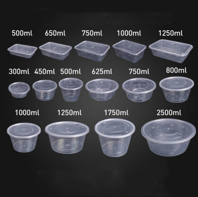Cheap Round Plastic Disposable Food Packaging Containers Buy Food