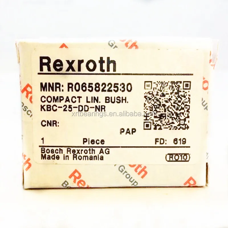 Rexroth Linear Ball Bearing Light Preload R065822530 Linear Bushing Fast Sped for CNC Machine