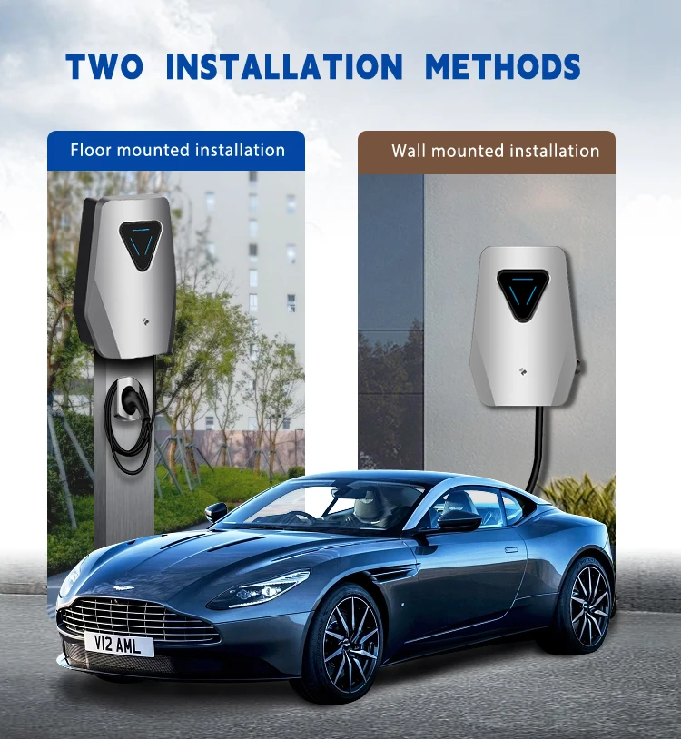 App Controlled Ev Charger 7kw 11kw 22kw Wall Mounted Ev Charging