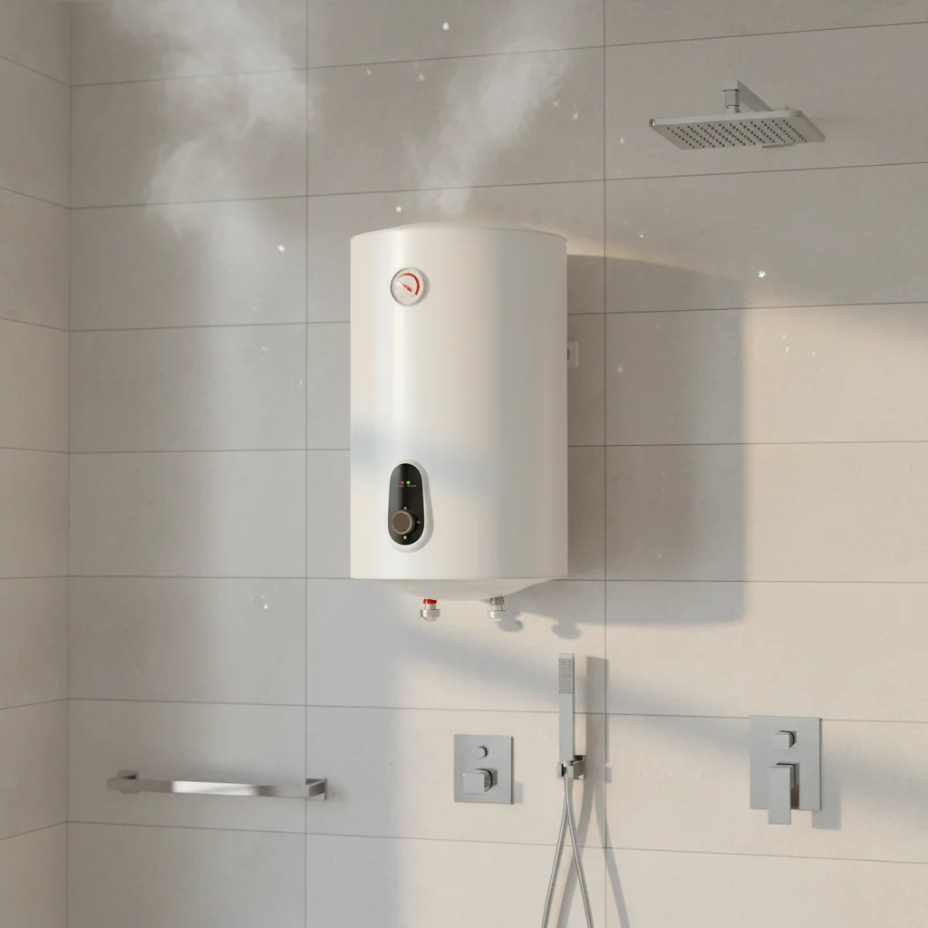 1500W 80L Mechanical Control Metal Shell IPX4 Waterproof Home Commercial Storage Electric Water Heater