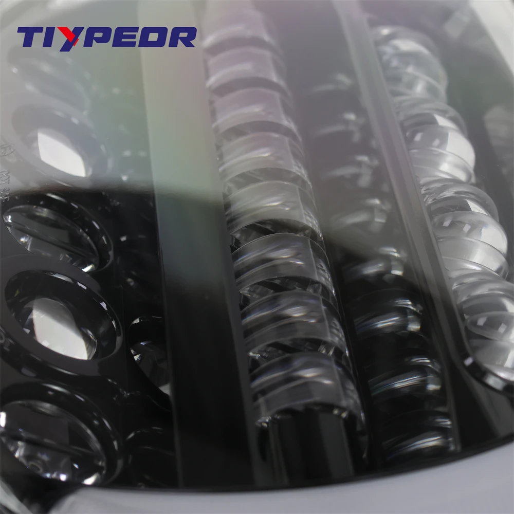 product tiypeor led motorcycle projection headlight drl turn signal lights for harley road glide 2015 2020 lighting system headlamp-6