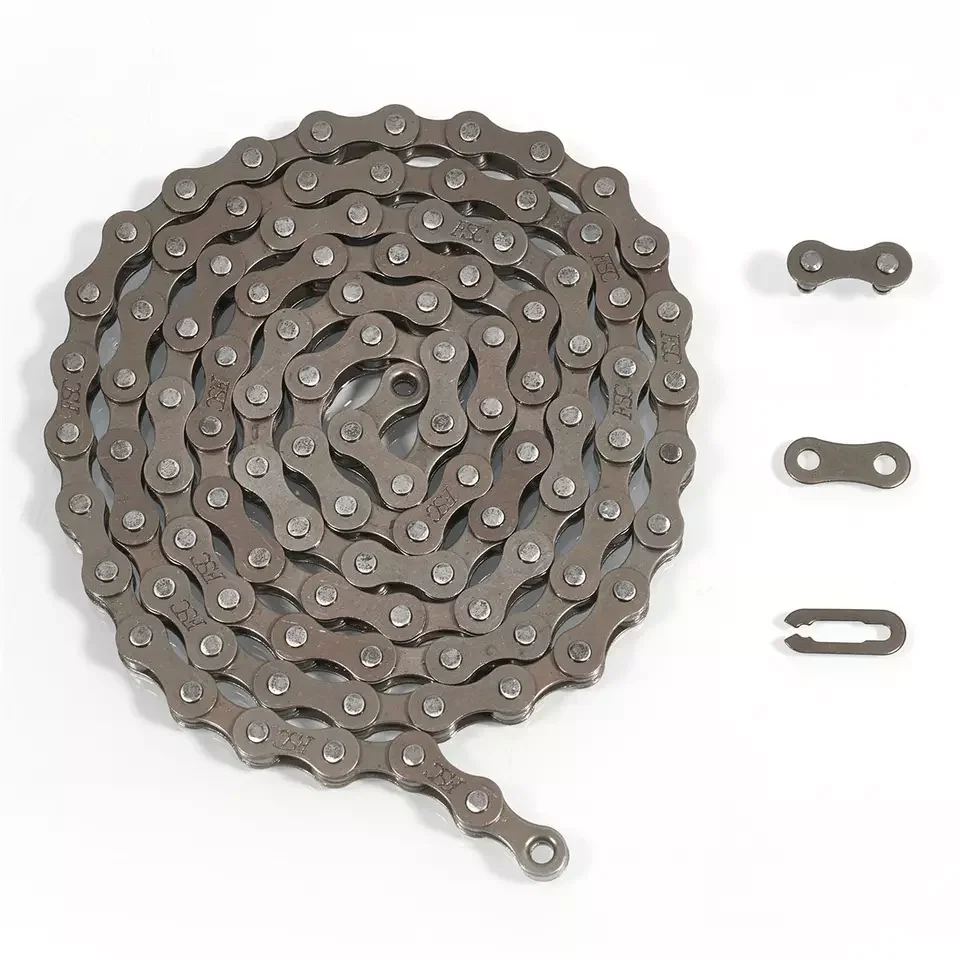 Disiyuan 1/2*1/8 Steel Electric Bike Chain Single Speed Bicycle  Chain-Wholesale Electric Bicycle Parts