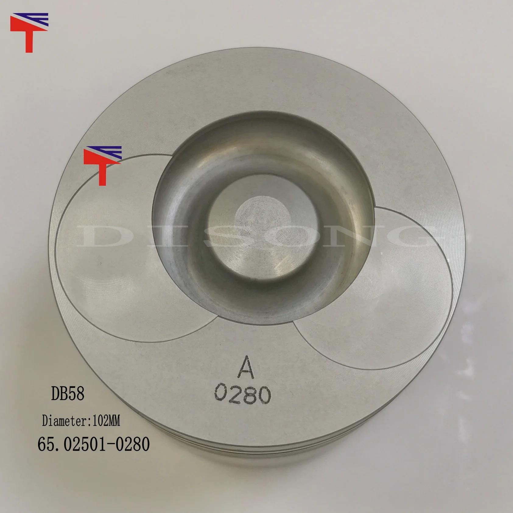 Machinery Engine Parts Piston 65.02501-0280 Diesel Engine