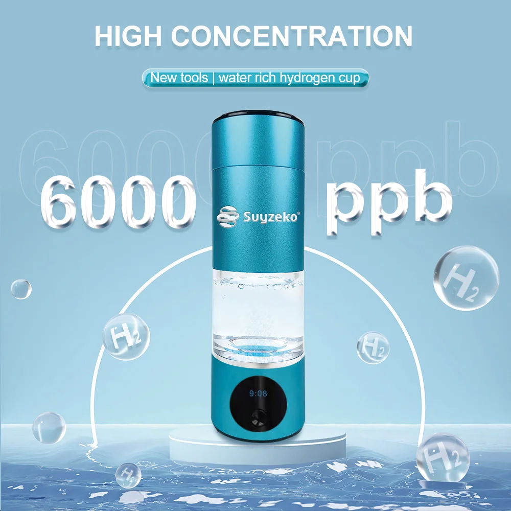 Where Can I Buy Hydrogen Water Suyzeko Japanese Hydrogen Water Generation Bottle Portable 6000ppb