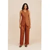 Vest & Long Pants Two-Piece Set