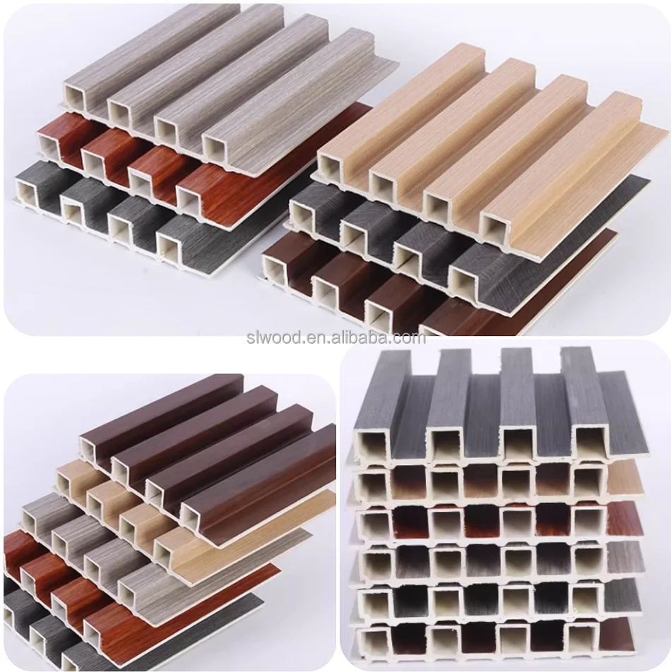 Photo inspiration: Fresh Look at Wood Plastic Composite Wall Panel Cladding Waterproof Fireproof Modern Design