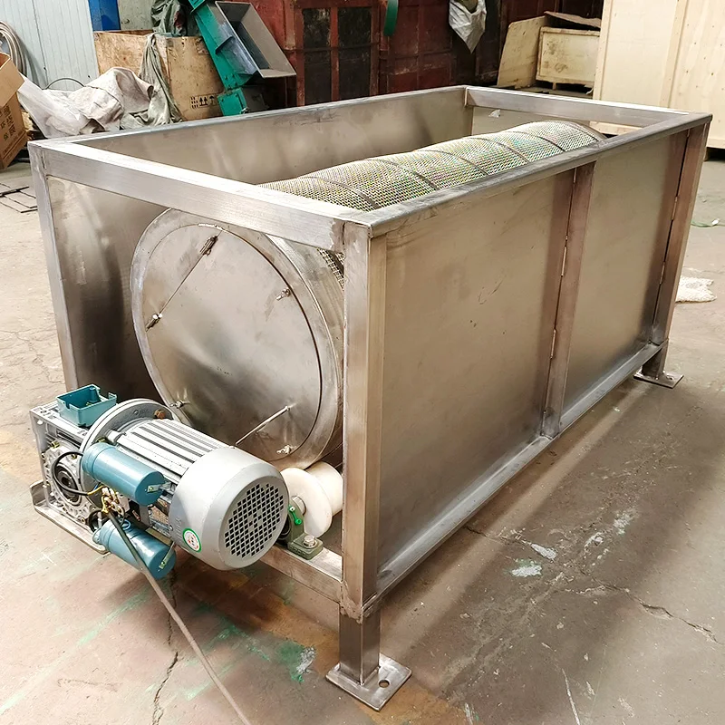 High Performance Portable Rolling Rotating Screen Rotary Trommel Drum Screen
