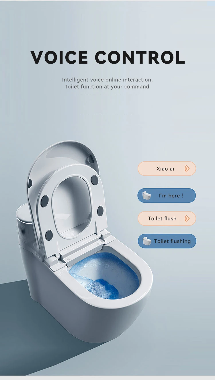 Modernjapanese Style Foor Mounted Electronic Automatic Toilets Bowl ...