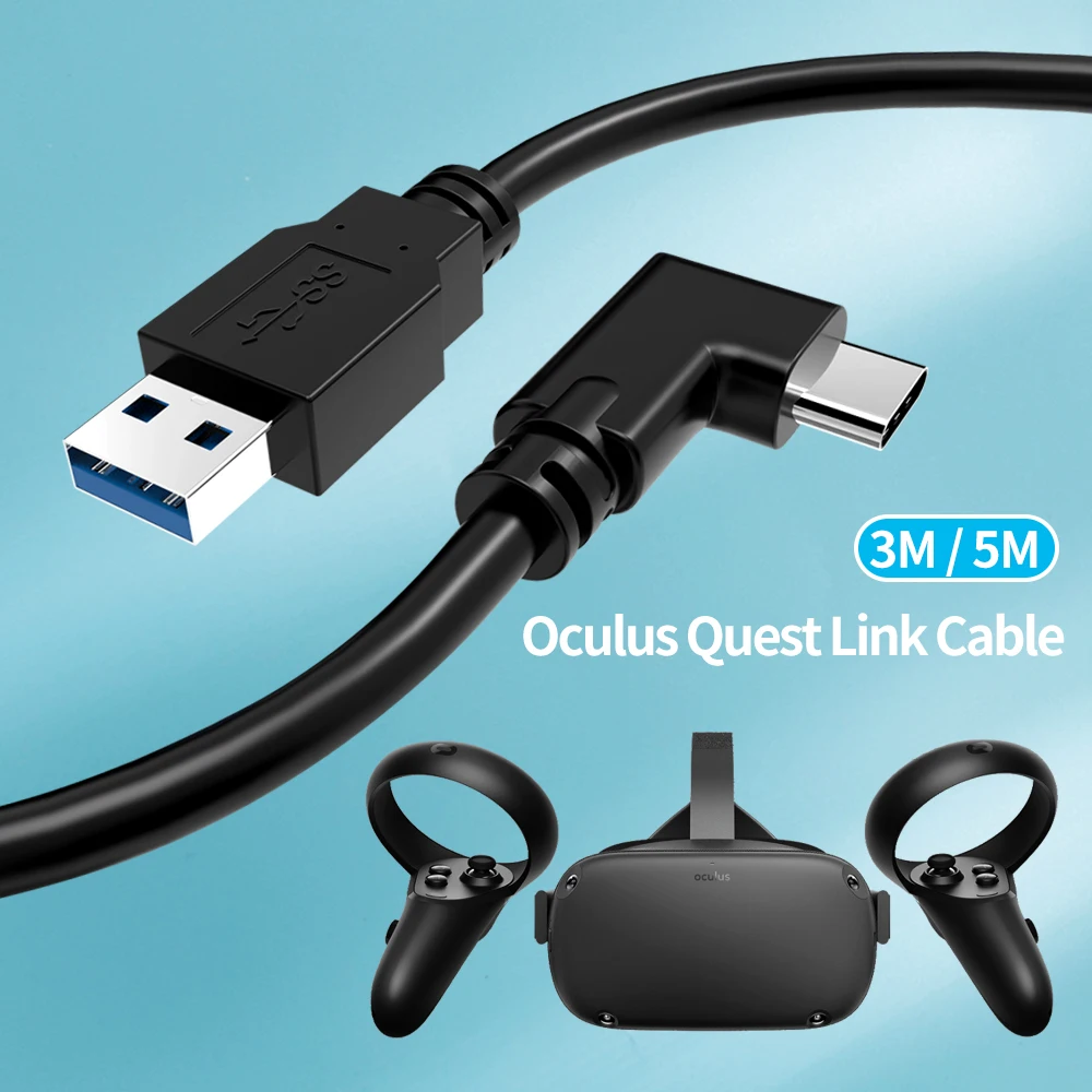 Usb 3.2 Gen1 Type C Cable For Vr Oculus Quest2 Link Cable 13