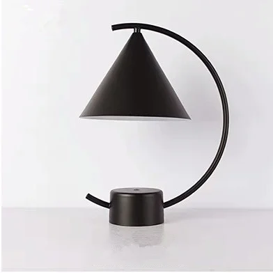 Post modern creative LED table lamp Nordic fashion bedroom lamp warm decoration study bedside lamp
