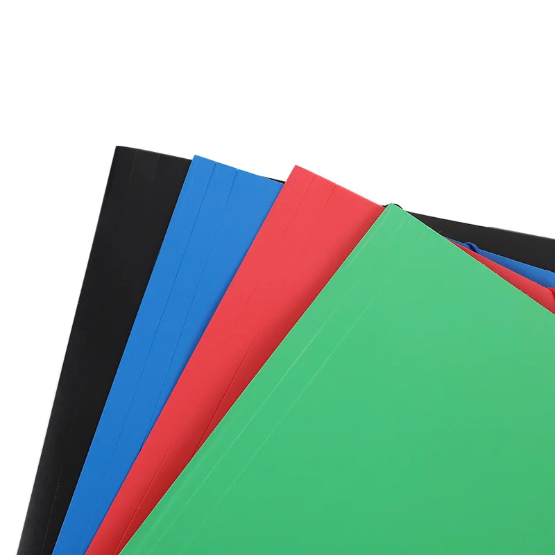 Document A4 Decorative File Folder Plastic File Folder A5 Custom Printing Document File Folder With Elastic Straps