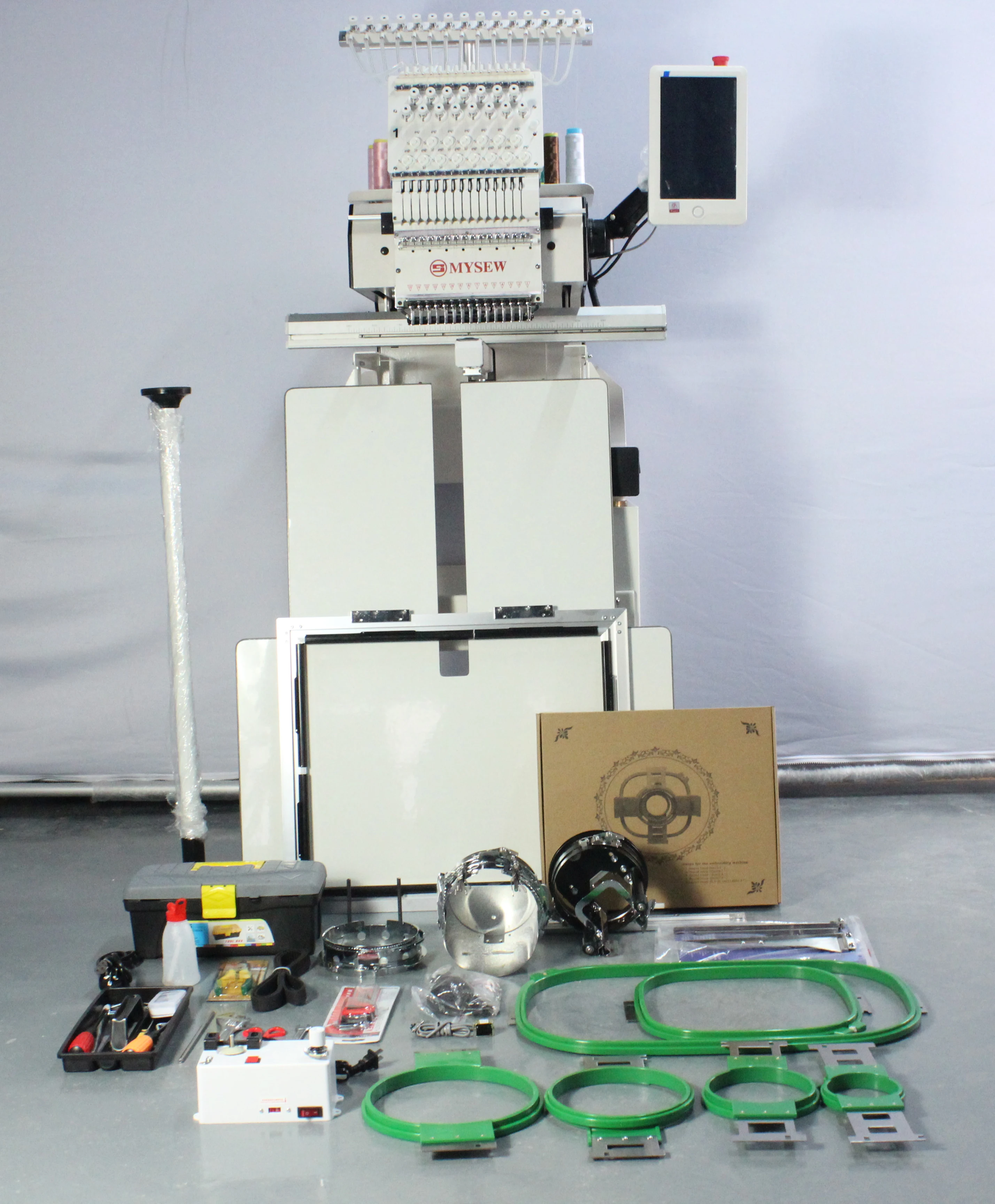 MYSEW MBC-1501 Embroidery Machine - High-Speed & Automatic