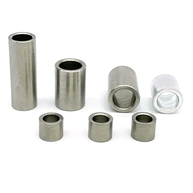 Custom M2 M3 M4 M6 6mm 10mm 14mm 16mm 20mm Aluminum Plastic Stainless Steel Male Female Threaded Round Bushing Standoff  Spacer
