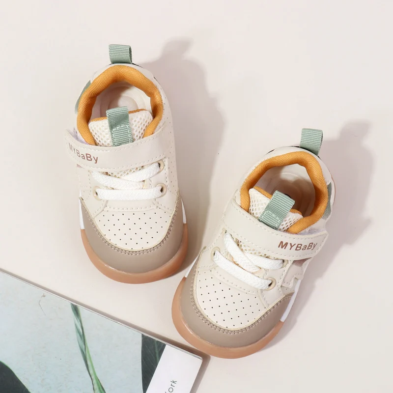 High Quality 2025 Spring Autumn Style Casual Kid Shoes Toddler Walking Shoe Boys and  Girls 1-3 Years factory
