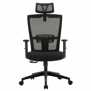 High Back Office Furniture Swivel Mesh Chair With Caster Office chair Swivel Chair Headrest
