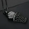 Black single pendant