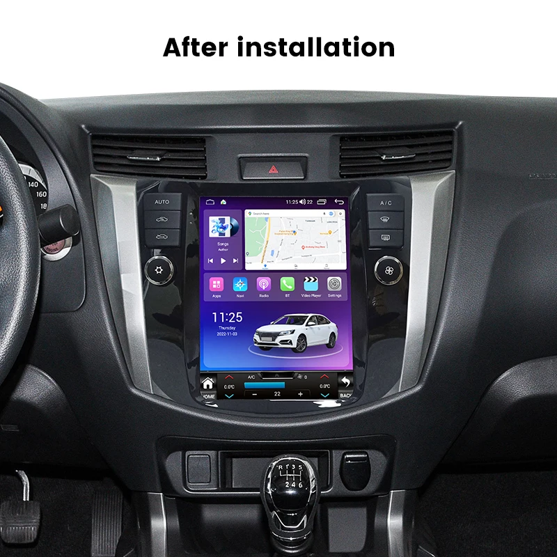 MEKEDE TS Series Android System Car DVD Player for Nissan Navara Terra NP300 2018-2020 Touch Screen Car Audio System