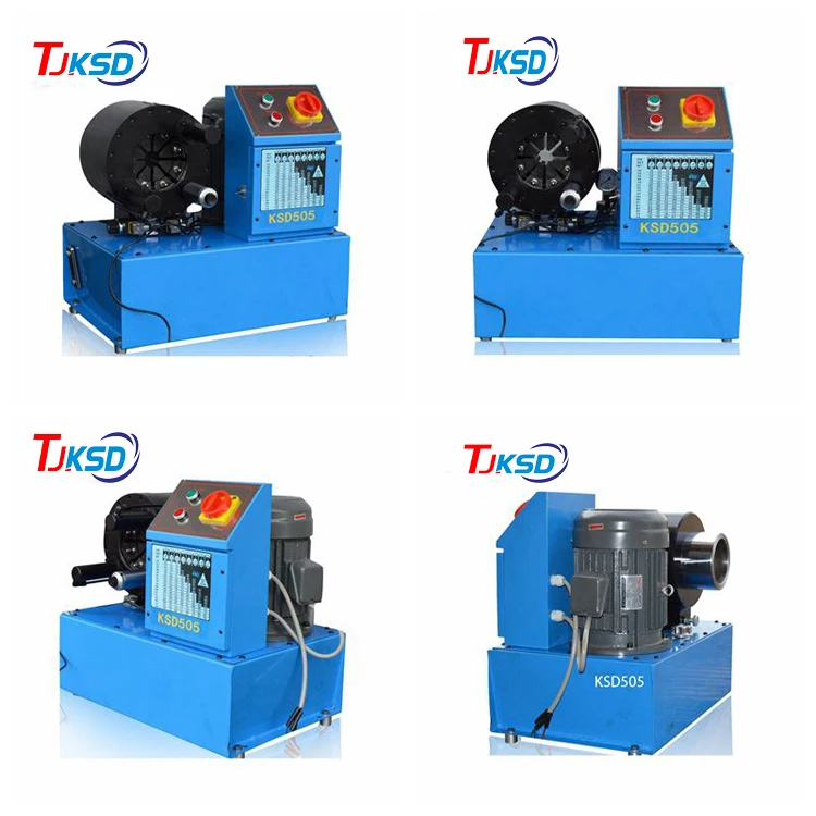P20 1/4-2'' Inch Pipe Press P32 Assembly High Pressure Hydraulic Hose Crimping Machine