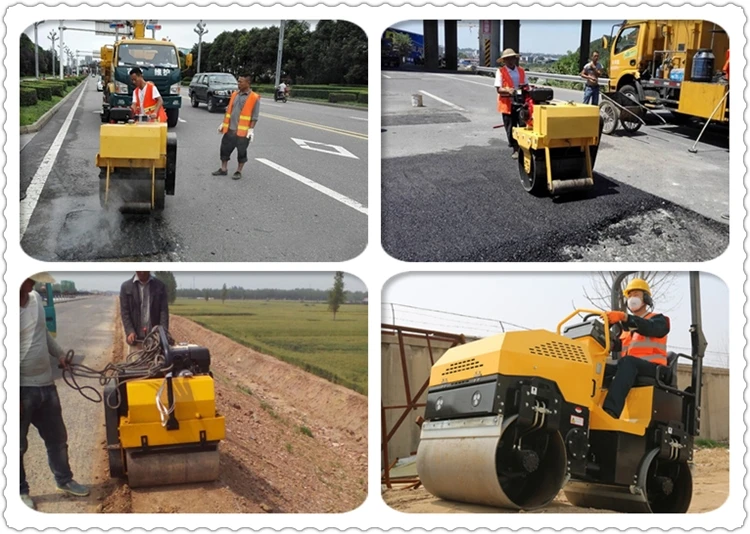 High Quality Compactor Machine Road Roller 1 2 3 4Ton Vibratory Compactor Asphalt Road Roller Construction Machine supplier