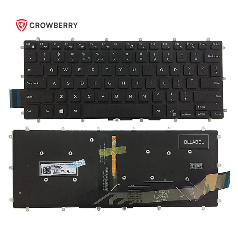 New Us Laptop Keyboard For Dell Inspiron 5368 5378 7368 7378 7460 7466 7467  7560 7472 7572 5000 5578 5579 Notebook With Backlit - Buy Laptop Keyboard 